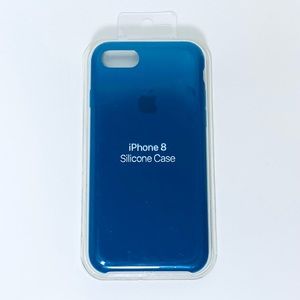 Apple iPhone 7/8/SE 2nd Gen Silicone Case Blue